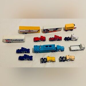 Mix Match Hot Wheels Matchbox Assortment Toy Truck Set. Used.
